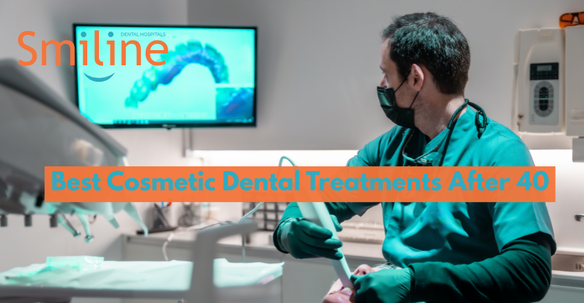 What Is the Best Cosmetic Dental Treatment for People Over 40?